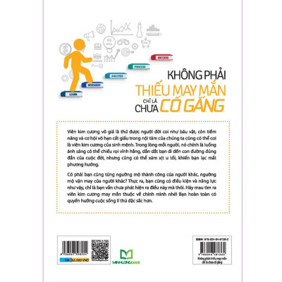 Sách: Không Phải Thiếu May Mắn, Chỉ Là Chưa Cố Gắng - TSKN
