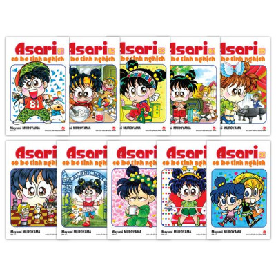 Sách - Combo Manga - Asari - Cô Bé Tinh Nghịch: Tập 81 - 90 (Bộ 10 Cuốn)