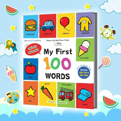 Sách - My First - 600 Từ Vựng Đầu Đời Cho Bé - Combo 6 Cuốn - Megabook