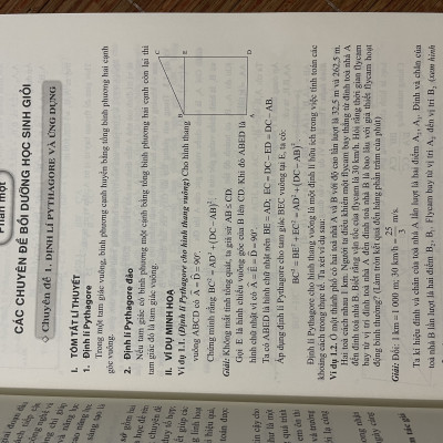 Sách chuyên đề bồi dưỡng học sinh giỏi môn toán trung học cơ sở đại số - số học - hình học - tổ hợp, xác suất (2 quyển)