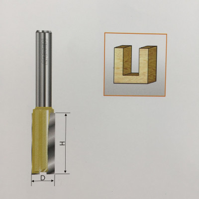 Mũi phay,mũi soi, mũi cắt cạnh thẳng 1/4"x4.0mm ARDEN