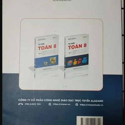 Tự học Toán học lớp 8 - Tập 1 - 2025 Moonbook