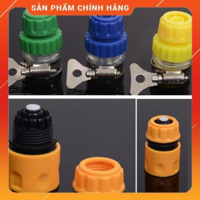 Bộ dây vòi xịt nước ️ , tăng áp 3 lần, loại 7m, 10m 206701 đầu đồng, cút,nối vàng + mở chai