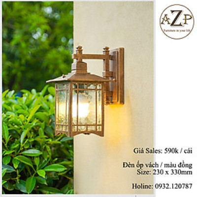 ĐÈN ỐP VÁCH / ĐÈN TRANG TRÍ / ĐÈN CHIẾU SÁNG HÀNH LANG, CẦU THANG / ĐÈN TREO TƯỜNG PHÒNG KHÁCH / PHÒNG NGỦ / ĐÈN TRANG TRÍ NHÀ HÀNG KHÁCH SẠN AZP-VC1286A phong cách đương đại, hàng nhập khẩu AZP