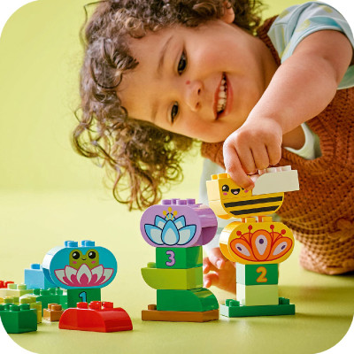 LEGO DUPLO 10444 Đồ Chơi Lắp Ráp Vườn Hoa Sáng Tạo (45 Chi Tiết)