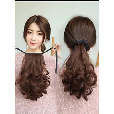 Tóc giả cột ngắn️ 50k️tóc cao cấp- ảnh thật