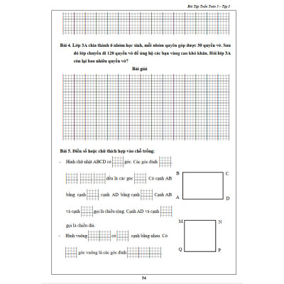 Bài Tập Tuần Toán 3 - Tập 1