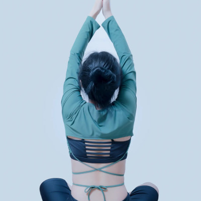 Áo Thể Thao Nữ Đa Năng LMcation Joyce Crop Top - Màu xanh rêu