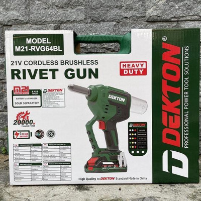 MÁY RÚT RIVET PIN 21V  M21-RVG64BL DEKTON-HÀNG CHÍNH HÃNG