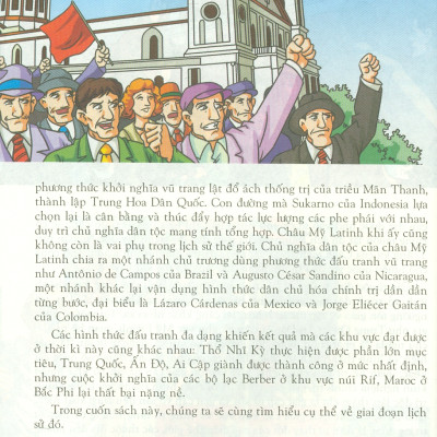 Lược Sử Thế Giới Bằng Tranh, Tập 15: Phong Trào Đấu Tranh Giành Độc Lập Dân Tộc (Bản in màu - Tái bản 2023)