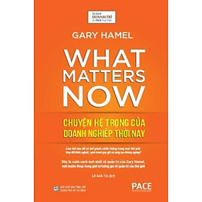 Chuyện Hệ Trọng Của Doanh Nghiệp Thời Nay_PACE