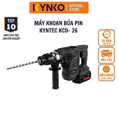 Máy khoan búa pin cầm tay chính hãng Kynko KCD - 26 siêu khỏe