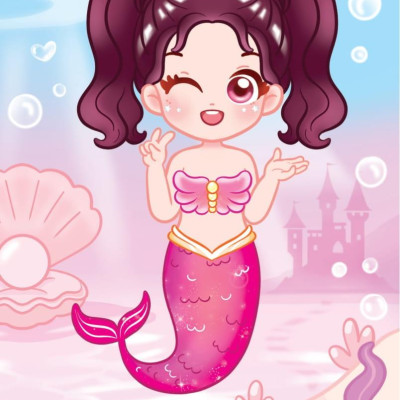Sách - Chibi Fashion - Công Chúa Tiên Cá