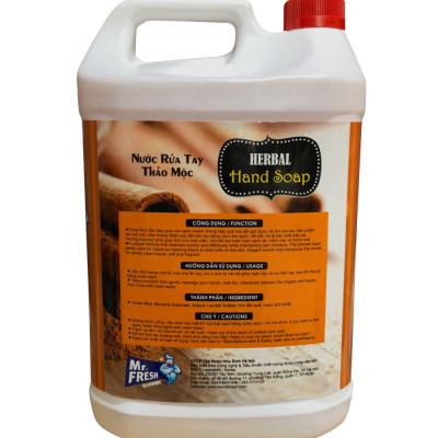 Combo 2 Can Nước rửa tay khử mùi Mr.Fresh 5L Hương Quế