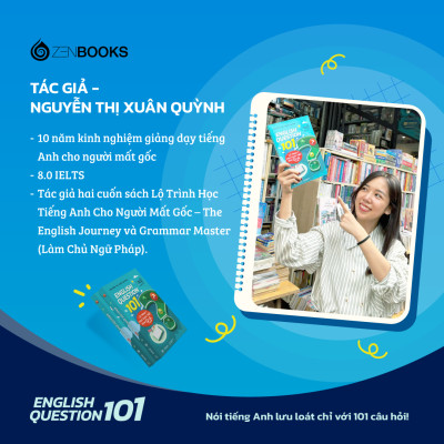 Sách - English Question 101 - Lộ Trình Học Giao Tiếp Qua Q&A