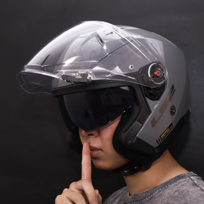 Mũ Bảo Hiểm 3/4 Hai Kính LS2 OF603 Infinity II