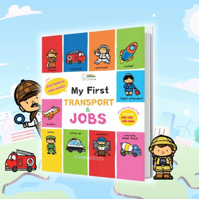Sách - My First - 600 Từ Vựng Đầu Đời Cho Bé - Combo 6 Cuốn - Megabook