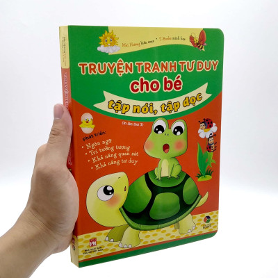 Truyện tranh tư duy cho bé tập nói, tập đọc
