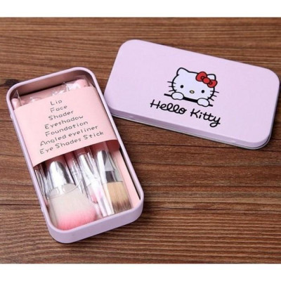 Bộ 7 Cọ Trang Điểm Cá Nhân Hình Mèo Kitty