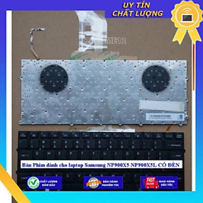 Bàn Phím dùng cho laptop Samsung NP900X5 NP900X5L CÓ ĐÈN - Hàng Nhập Khẩu New Seal