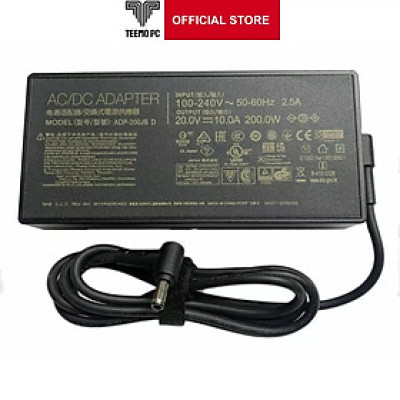 Sạc Tương Thích Cho Laptop Asus Tuf A17 Fa706Qm/3060Rtx 200W Ac Adapter - Hàng Nhập Khẩu New Seal TEEMO PC TEAC319