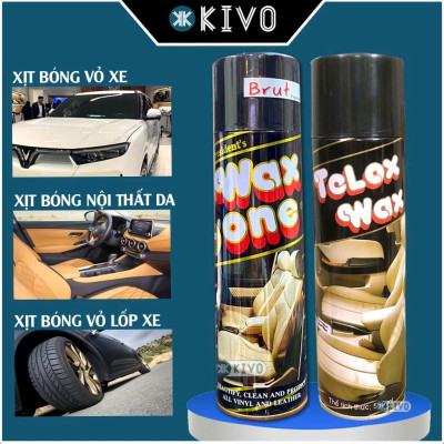 Chai Xịt BóngVệ Sinh Nội Thất Ô Tô – Phục Hồi Đồ Da, Nhựa, Gỗ Hiệu Quả, Tăng Độ Bóng Như Mới, ĐÈN TRANG TRÍ , ĐỒNG HỒ TREO TƯỜNG