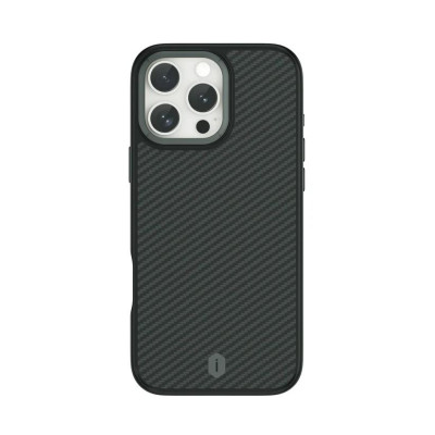 Ốp Lưng cho iPhone 16 Pro Max hiệu WI WU Kevlar Siêu Nhẹ Chống Sốc Theo Tiêu Chuẩn Quân Đội, Chống Bám Vân Viền Camera Kim Loại - Hàng chính hãng