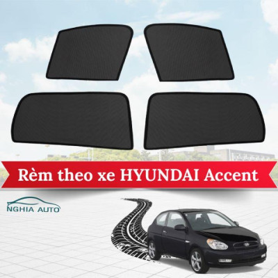 Rèm che nắng, Chắn nắng nam châm dành cho xe ô tô HYUNDAI ACCENT