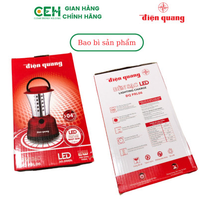 Đèn sạc Led Điện Quang ĐQ PRL06 (2W, daylight)