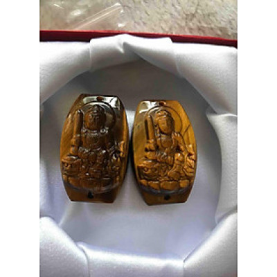 MẶT VĂN THÙ PHỐI VÒNG TAY ĐỘ MỆNH NAM NỮ tuổi MÃO mệnh KIM THỔ THUỶ dài 36mm đk 23mm dầy 12mm