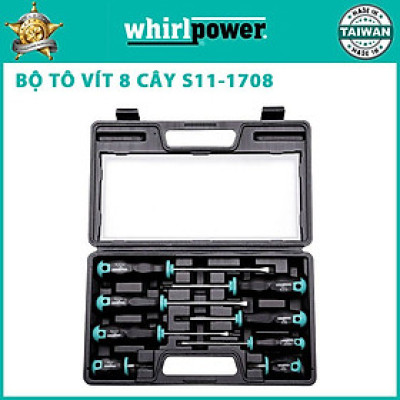 BỘ TÔ VÍT 8 CÂY WHIRLPOWER S11-1708