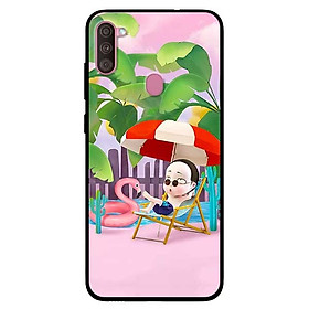 Ốp lưng dành cho Samsung A11 mẫu Cương Thi Nghỉ Mát