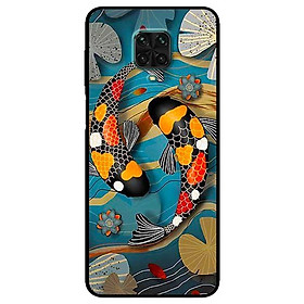 Ốp lưng dành cho Xiaomi Redmi 9s - 9 Pro - 9 Promax mẫu Cá Koi Đen