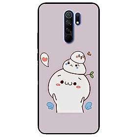 Ốp lưng dành cho Xiaomi Redmi 9 mẫu Ba Bé Bánh Bao