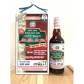 Nước mắm Chắt ngon Nhà Giàu độ đạm cao ,dung tích 500ml/chai