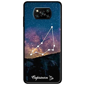 Ốp lưng dành cho Xiaomi Poco X3 mẫu Cung Hoàng Đạo - Capricorn