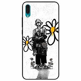 Ốp lưng in cho Huawei Y7 Pro 2019 Mẫu Chàng Trai Hoa Cúc