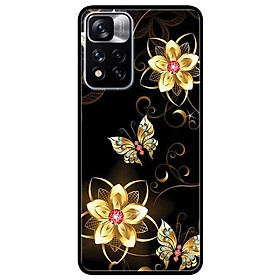 Ốp lưng dành cho Xiaomi Redmi Note 11 Pro 5G ( Bản Nội Địa ) - Bướm Hoa Vàng