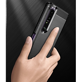Ốp lưng chống sốc Likgus cho Sony Xperia 1 Mark 5 (chuẩn quân đội, chống va đập, chống vân tay) - Hàng chính hãng 