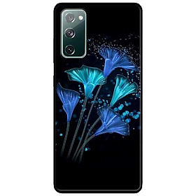 Ốp lưng dành cho Samsung A90 - Samsung S20 FE mẫu Hoa Đêm Xanh