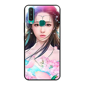 Ốp Lưng in cho Vivo Y12 Mẫu Cung Nữ Anh Đào - Hàng Chính Hãng