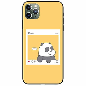 Ốp lưng dành cho Iphone 11 Pro mẫu Chú Gấu Khung Hình