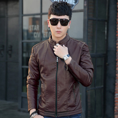 Áo khoác da nam lót lông SITAKI cao cấp - AD14 Đen