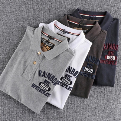 Áo thun polo Rainbow Retro dã ngoại_du lịch