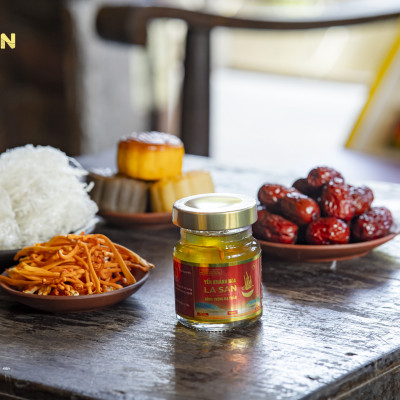 [CÓ 35% YẾN TƯƠI] Yến Khánh Hòa La San Đông Trùng Hạ Thảo