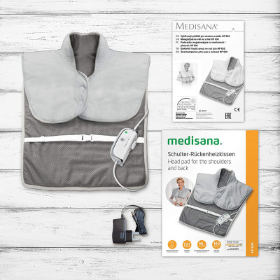 Đệm sưởi Medisana HP630 cho vai và lưng Hàng chính hãng