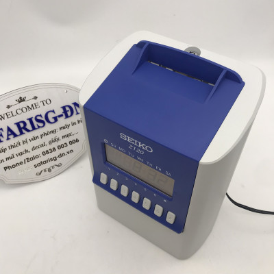 Máy chấm công thẻ giấy SEIKO Z120 - hàng nhập khẩu