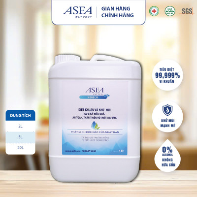 Nước khử mùi, kháng khuẩn ASFA dành cho kênh HORECA