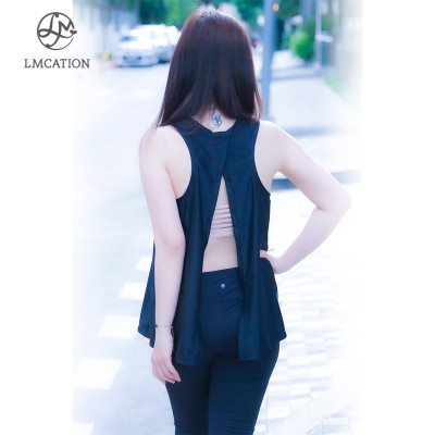 Áo Thun Thể Thao LMcation Josie - Màu Đen