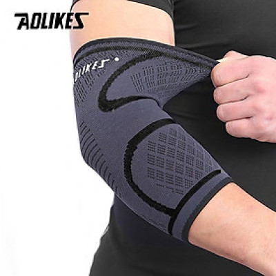 Băng bảo vệ khuỷu tay AOLIKES 7547 co dãn đàn hồi sport elbow support